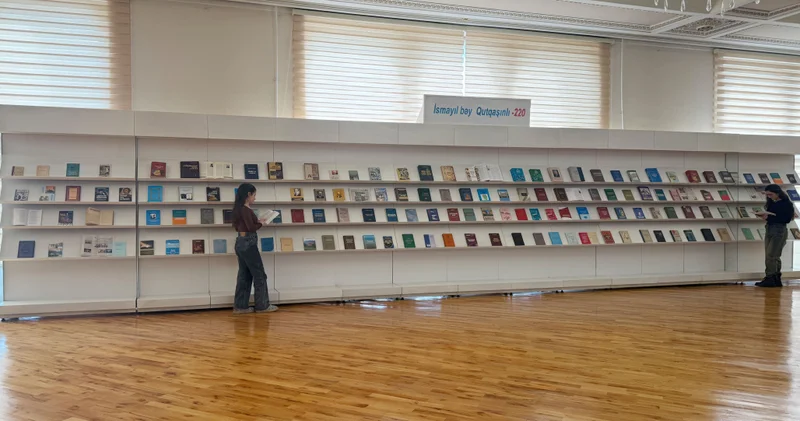 В Национальной библиотеке открылись книжные выставки, посвященные Исмаил беку Гутгашинлы и Саре Ашурбейли
