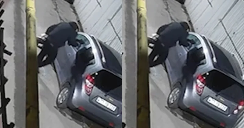 Bakı və Abşeronda avtomobillərə qənim kəsilən şəxsin GÖRÜNTÜLƏRİ VİDEO