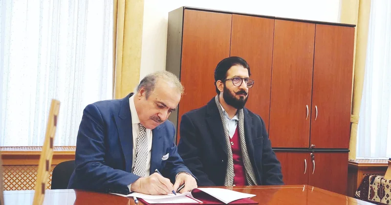 Pakistanlı qonaqlar Ədəbiyyat Muzeyində