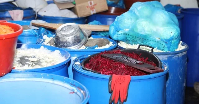 Kələm turşusu ilə bağlı məsələ nəzarətə götürüldü FOTOLAR (VİDEO)