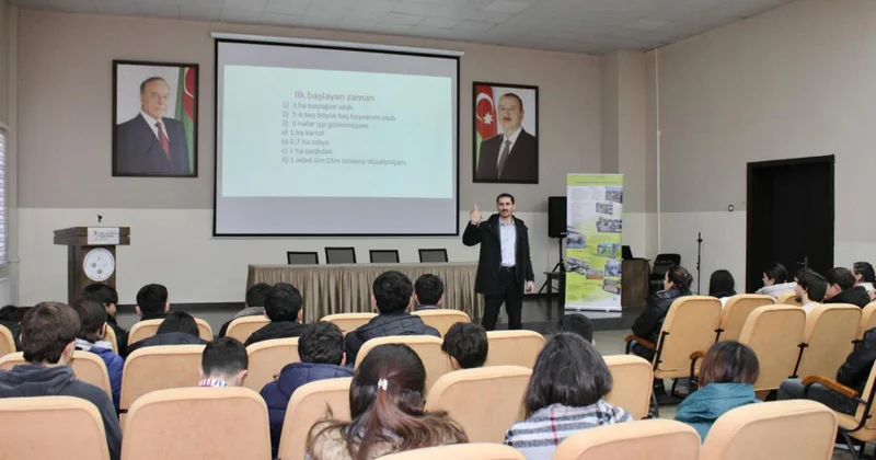 Peşə təhsilindən şəxsi biznesə: Qəbələdə maarifləndirici görüş