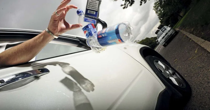 Küçəyə zibil atdı Həbs olundu