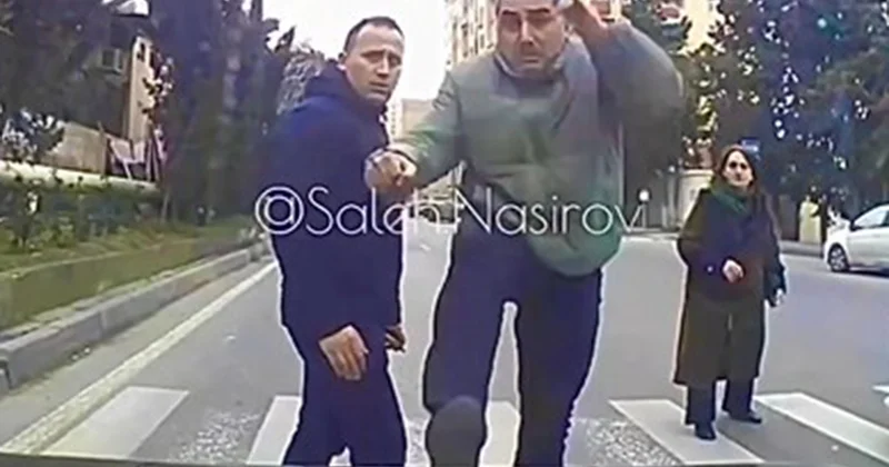 Bakıda qalmaqallı görüntü:Avtomobilin üstünə çıxan sərnişin HƏBS OLUNACAQ?