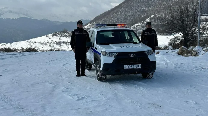 Göygöl, Daşkəsən və Gədəbəydə fasiləsiz xidmət davam edir FOTO