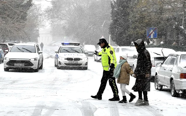 Polis gücləndirilmiş iş rejimində FOTOLAR