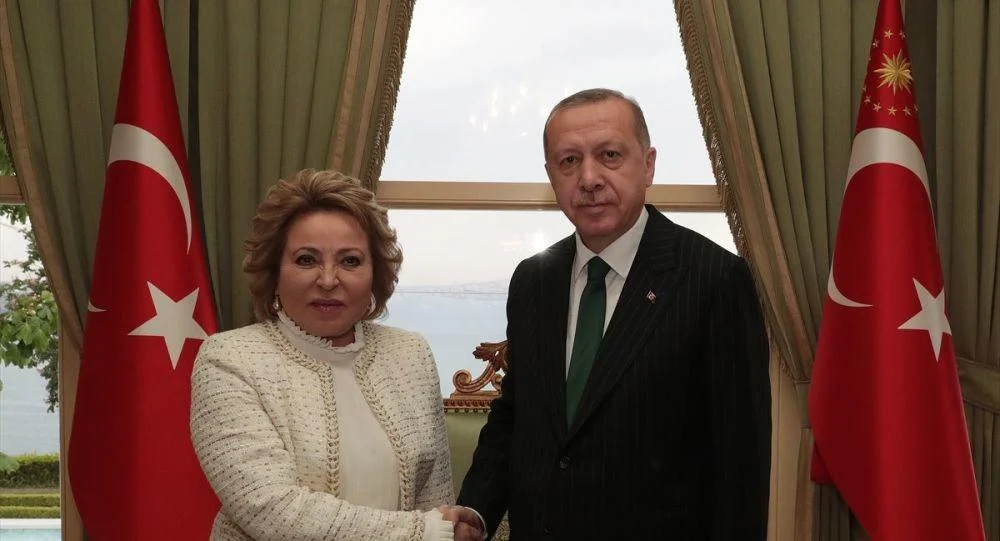 Ərdoğan Putinə bunu çatdırmağımı istədi Matviyenko