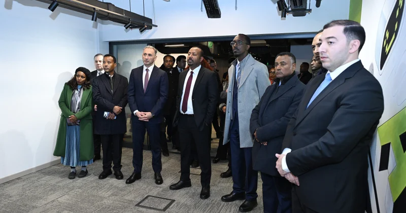 Efiopiyanın Baş naziri “AI Academy” ilə tanış olub FOTO