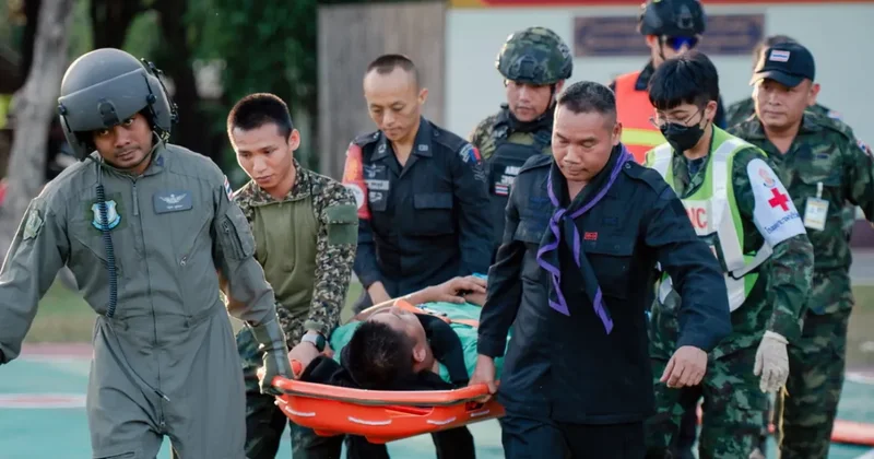 Таиландский военнослужащий подорвался на мине на границе с Камбоджей