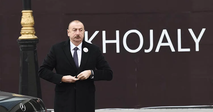 Əliyevdən Xocalıda mühüm mesaj: Qafqazda yeni konfiqurasiya qurulur