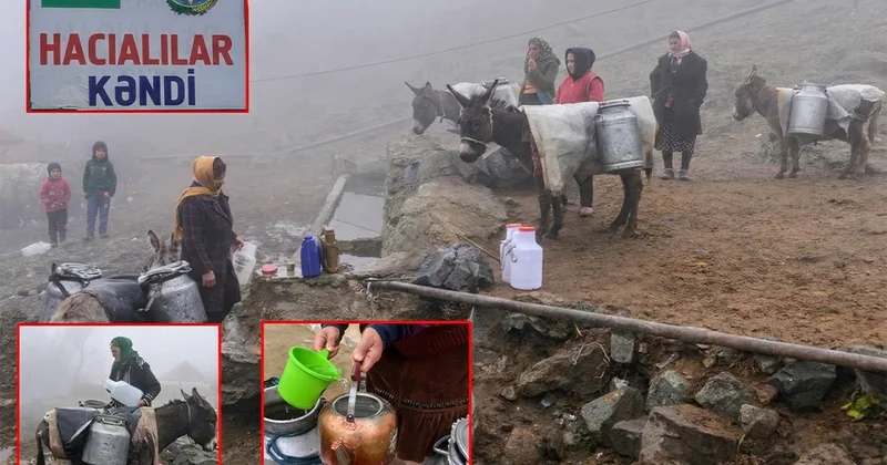 Şəmkirdə HƏYATİ PROBLEM: Bulaqlar quruyub, su qıtlığı yaranıb
