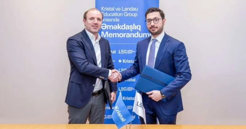 “Kristal” və “Landau Education Group” yeni əməkdaşlıq razılaşması imzaladı FOTOLAR