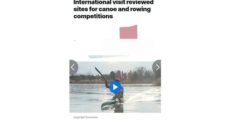 На Euronews вышел репортаж, посвящённый развитию гребли в Азербайджане