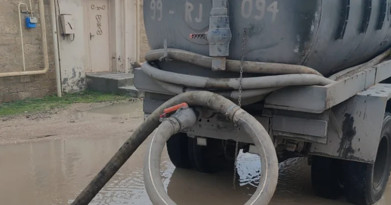 İntensiv yağışlarla əlaqədar ADSEA gücləndirilmiş iş rejimində çalışır