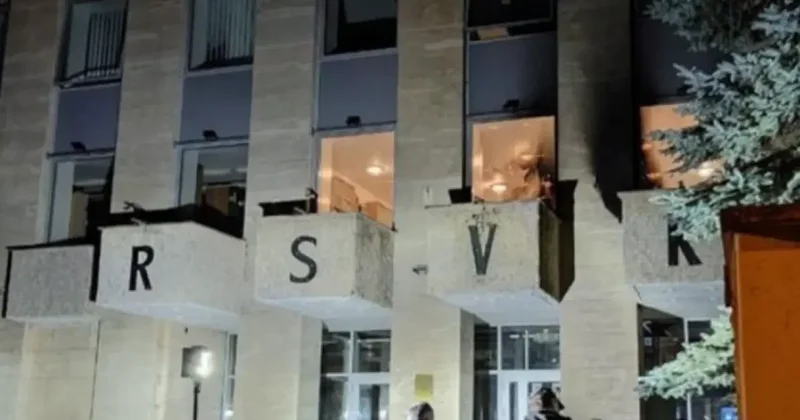 “Rus evi” ni yandırdılar “Molotov kokteyli” ilə