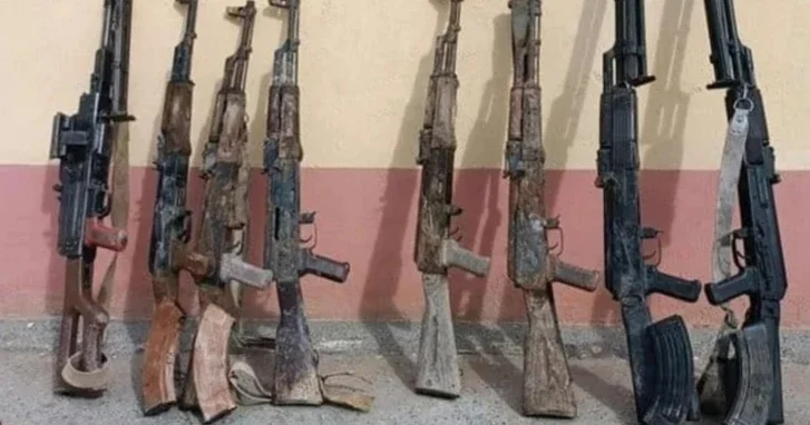 В Баку и регионах изъяли крупное количество оружия и боеприпасов