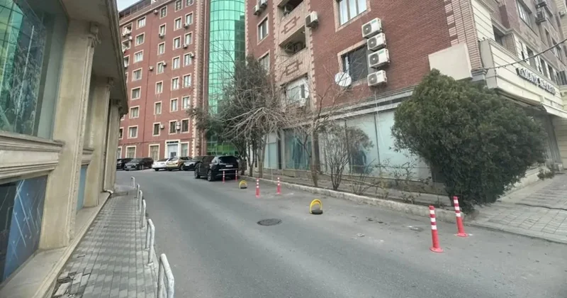 Bakıda binaların həyətini zəbt edənlərə qarşı tədbir görüldü Sənədin FOTOSU