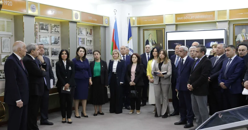 BDU nun tarixi muzeyinin yenidənqurmadan sonra açılış mərasimi olub