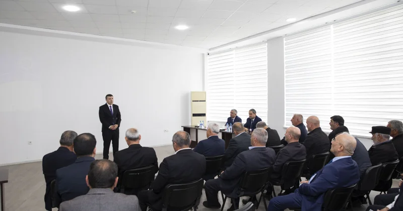 Sabirabadda vətəndaşlar sosial sahədə görülən işlər barədə məlumatlandırılıblar