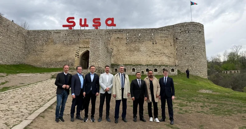 Almaniya Bundestaqının nümayəndə heyəti Xankəndi və Şuşa şəhərlərində olub