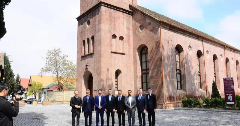 Almaniya deputatları Göygöl və Şəmkir rayonlarına səfər edib FOTOLAR