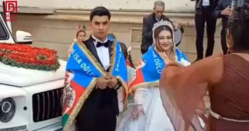 Şəhid qızı ailə həyatı qurdu FOTO