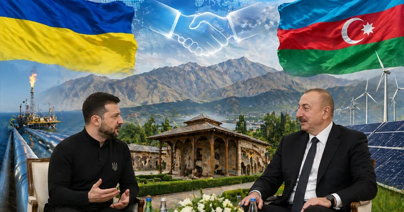 Bakı mümkün sülh platforması kimi: Zelenskinin Qəbələ səfərinin mesajları (ŞƏRH)