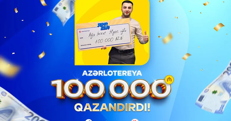 İsmayıllıda lotereyadan 100 000 manat uduldu Fotolar