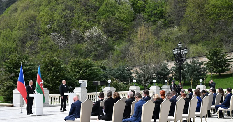 Prezident İlham Əliyev: Çexiya ilə çox fəal siyasi dialoqumuz var