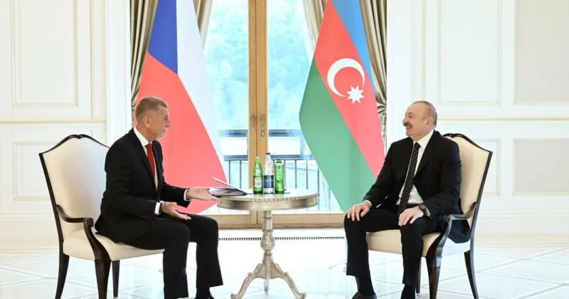 Qəbələdə Prezident İlham Əliyevin Çexiya Baş naziri ilə təkbətək görüşü keçirilib FOTOLAR