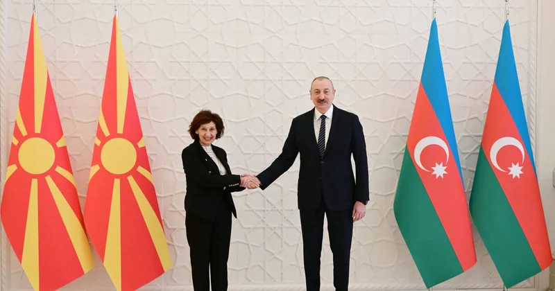 Şimali Makedoniya Prezidenti Azərbaycan dövlət başçısını təbrik edib