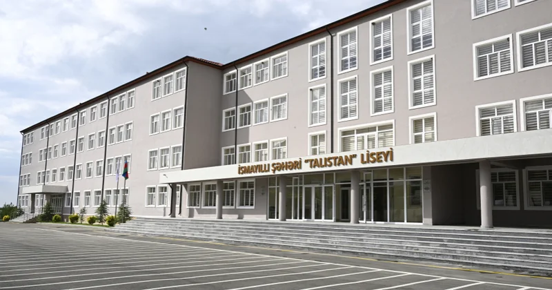 “Yeniləşən Azərbaycana yeni məktəb”: İsmayıllıda inşa olunan 1296 şagird yerlik “Talıstan” liseyi