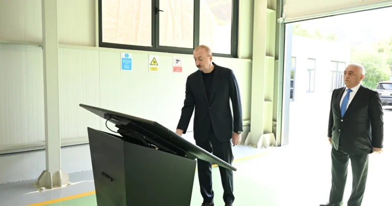 Prezident “Aşağı Malıbəyli” və “Mirik” su elektrik stansiyalarının açılışını etdi FOTOLAR