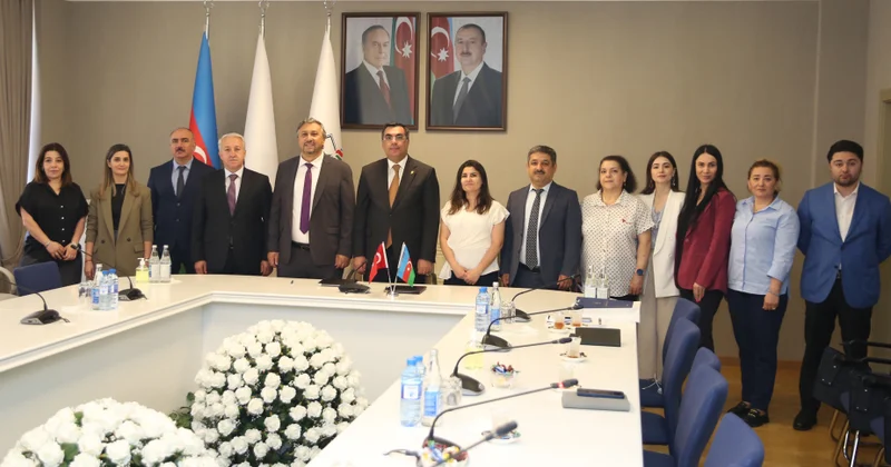 Koç Universitetinin rektoru BANM ın qonağı olub