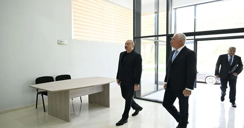 Prezident Laçın rayonunun Bəylik kəndinin açılışında iştirak etdi (YENİLƏNİB)