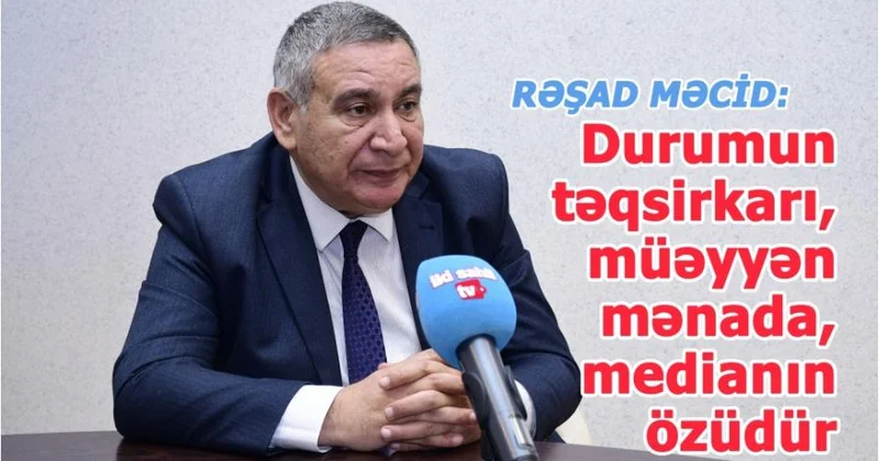 Rəşad Məcid: Yubiley ilini yeni baxışlara və yanaşmalara kökləmək hər bir qələm sahibinin üzərinə düşən missiyadır MÜSAHİBƏ