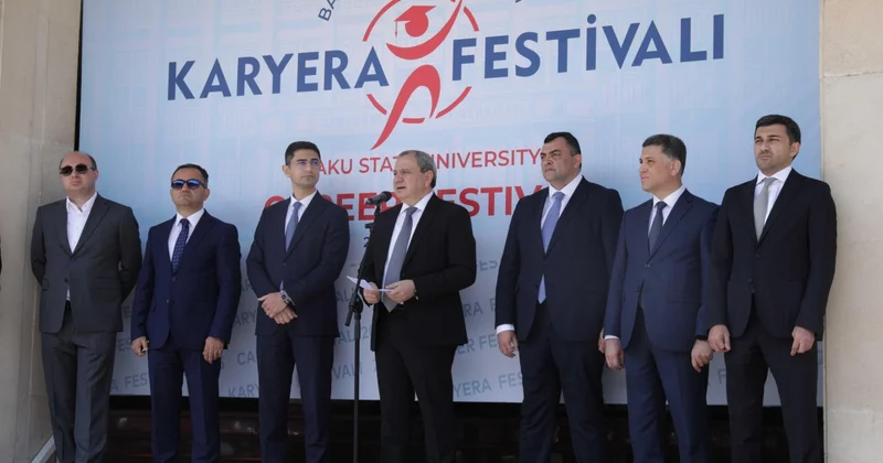 BDU da Karyera Festivalının açılış mərasimi olub FOTOLAR