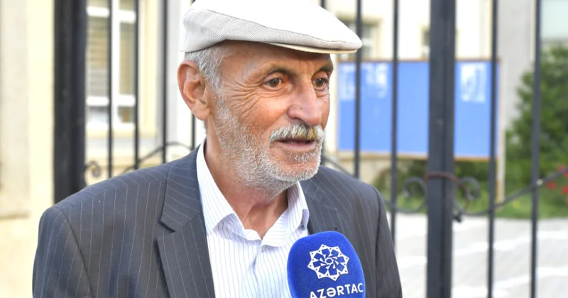 Keçmiş məcburi köçkün: Biz hamımız bu xoş günün gələcəyinə ümid edirdik