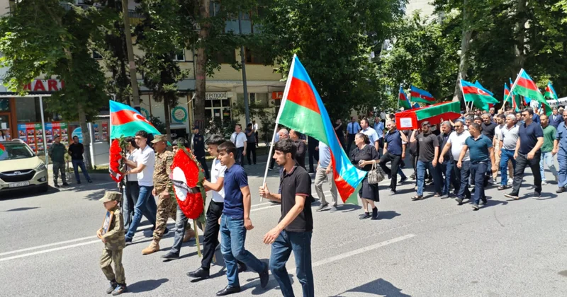 Birinci Qarabağ müharibəsinin şəhidi Mingəçevirdə torpağa tapşırılıb