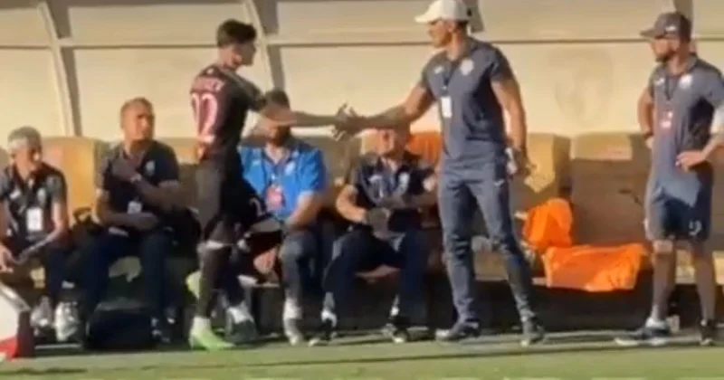 Azərbaycanlı futbolçu bu qərarla barışa bilmədi Bu da nəticəsi ÖZƏL VİDEO