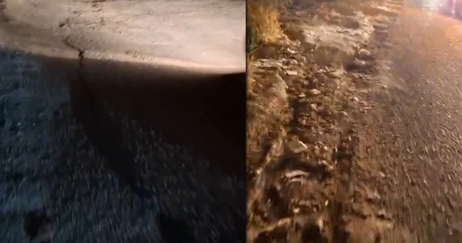 Qobu qəsəbəsində yollar bərbad vəziyyətdədir, işıq da yoxdur Sakinlər şikayətçidir