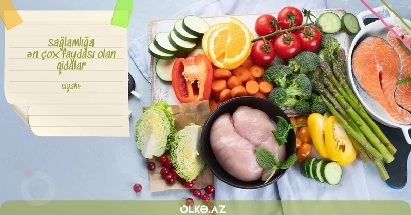 Dünyadakı ən sağlam qidalar açıqlandı SİYAHI