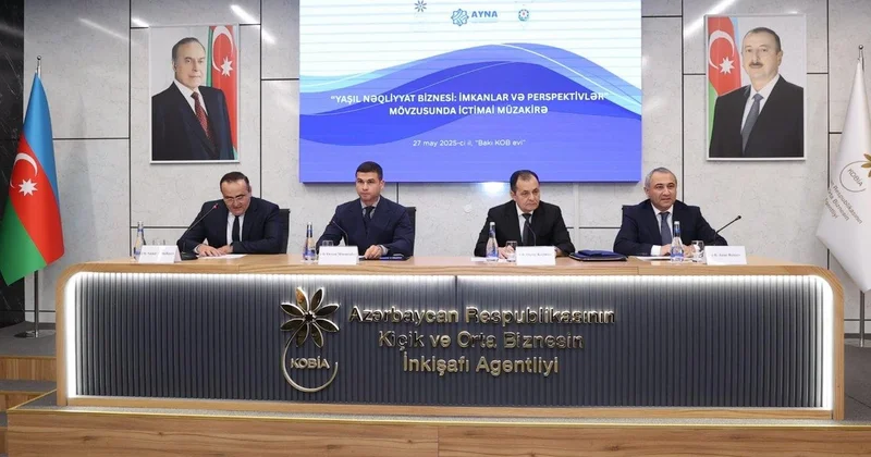 Yaşıl nəqliyyat biznesi ilə bağlı ictimai müzakirə təşkil olunub