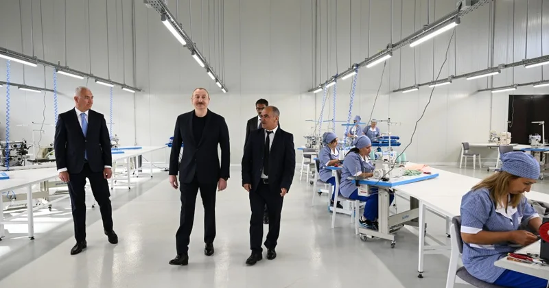 İlham Əliyev Laçında açılışlar etdi FOTO