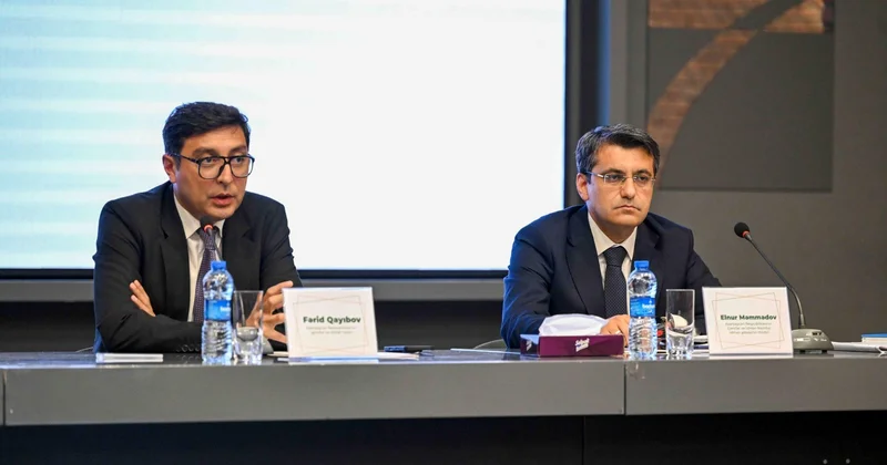 Fərid Qayıbov idman federasiyalarının nümayəndələri ilə görüşüb FOTO