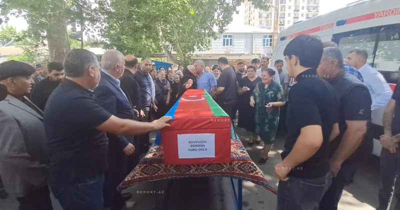 В Мингячевире простились с шехидом I Карабахской войны Асаддином Новрузовым
