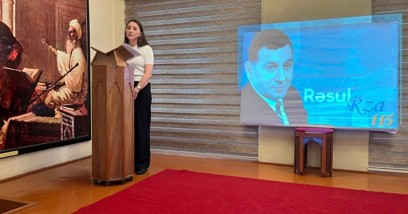 Xalq şairi Rəsul Rzanın 115 illik yubileyi keçirildi FOTOLAR