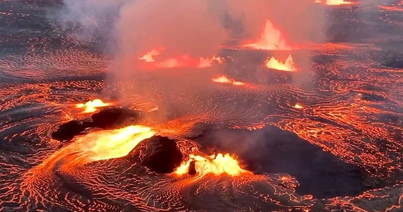 Kilauea vulkanında növbəti PARTLAYIŞ