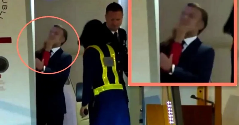 Bu, sillə deyildi, Bricit Makronun ağzını yumurdu Psixoterapevt VİDEO