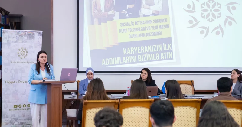 Sosial Xidmətlər Agentliyi tələbələr üçün növbəti karyera təlimi təşkil edib