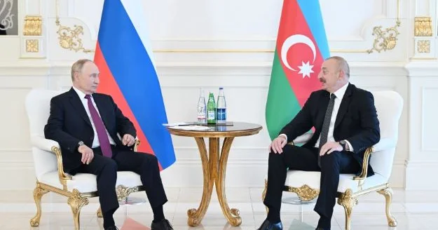 Rusiya Azərbaycan münasibətləri müttəfiqlik xarakteri daşıyır Putin Əliyevə məktub göndərdi
